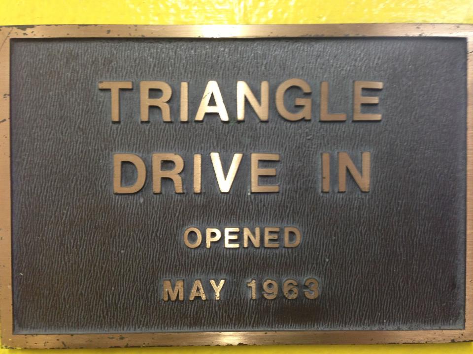 Triangle Drive In – Opened in May 1963
